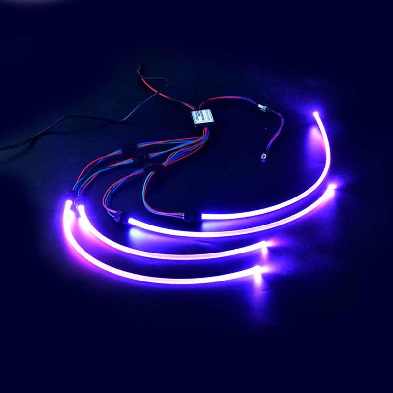 DC5/12V IR Remote RGB LED Fiber Optic Light Source Illuminator